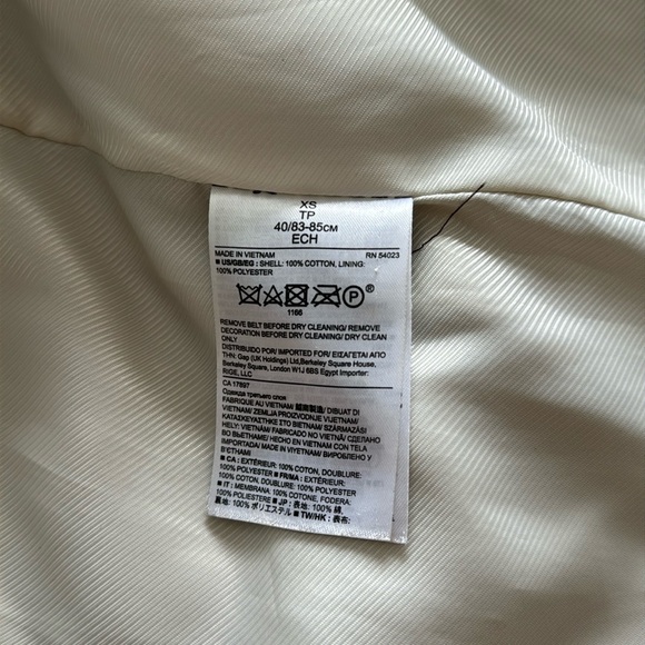 Banana Republic tan trench coat - Picture 7 of 8